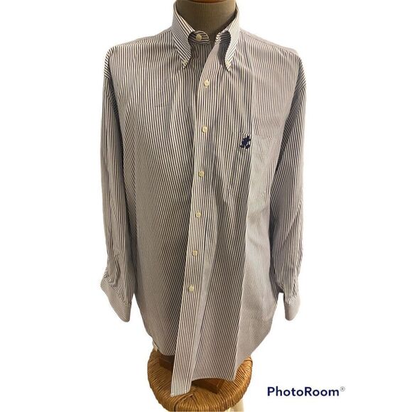 Disney Men’s Button Down Stripe Shirt.  Size XL.  Mickey Mouse Disneyworld - Picture 3 of 7